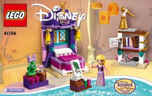 Bruksanvisning Lego set 41156 Disney Princess Rapunzels slottssovrum