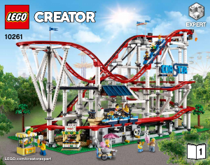 Mode d’emploi Lego set 10261 Creator Les montagnes russes