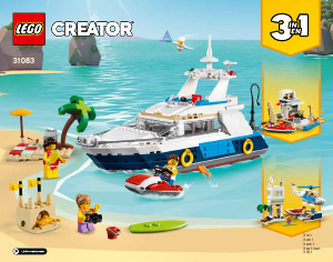 Instrukcja Lego set 31083 Creator Przygody w podróży