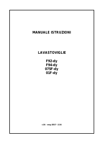 Manuale Lamber 01F-dy Lavastoviglie