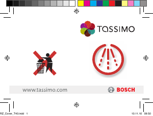 Kasutusjuhend Bosch TAS4012DE Tassimo Kohvimasin
