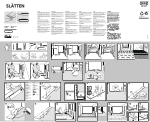 Bedienungsanleitung IKEA SLÄTTEN Laminatboden