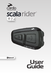 Manual Cardo Scala Rider Qz Headset