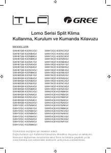 Kullanım kılavuzu Gree GWH09QB-K3DNB2G/I Klima