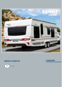 Mode d’emploi Fendt Bijou 520 SFDS-F (2016) Caravane