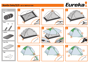 Handleiding Eureka KeeGo 2 Tent