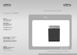 Handleiding DeLonghi DEDW645SI Vaatwasser
