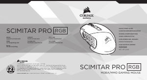 Bedienungsanleitung Corsair Scimitar Pro RGB Maus