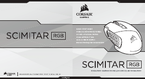 Bedienungsanleitung Corsair Scimitar RGB Maus