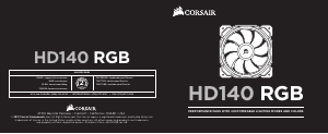 Handleiding Corsair HD140 RGB CPU koeler