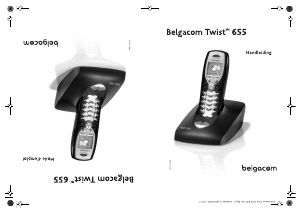 Handleiding Belgacom Twist 655 Draadloze telefoon