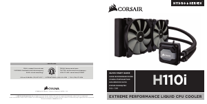 Bedienungsanleitung Corsair Hydro Series H110i CPU Kühler