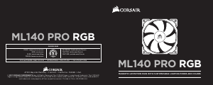 Bedienungsanleitung Corsair ML140 Pro RGB CPU Kühler