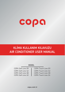 Kullanım kılavuzu Copa Soft Line 09 Klima