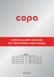 Kullanım kılavuzu Copa Soft Line 22 Klima