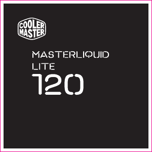 Brugsanvisning Cooler Master MasterLiquid Lite 120 CPU køler