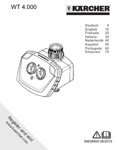 Manuale Kärcher WT 4.000 Centralina irrigazione