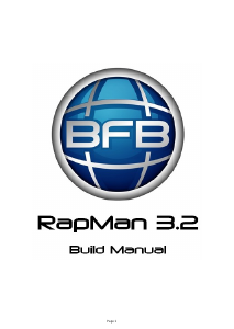 Handleiding BFB RapMan 3.2 3D Printer