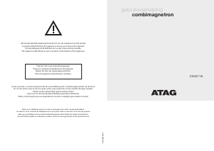 Handleiding ATAG CX4311A Magnetron