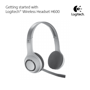 Brugsanvisning Logitech H600 Headset