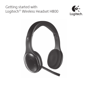 Brugsanvisning Logitech H800 Headset
