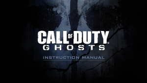 Handleiding Microsoft Xbox 360 Call of Duty - Ghosts