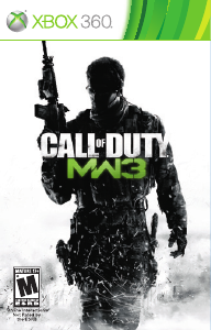 Handleiding Microsoft Xbox 360 Call of Duty - Modern Warfare 3