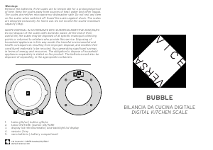 Manuale Vice Versa 46283 Bubble Bilancia da cucina