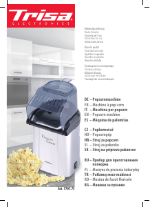 Handleiding Trisa 7707.75 Popcornmachine
