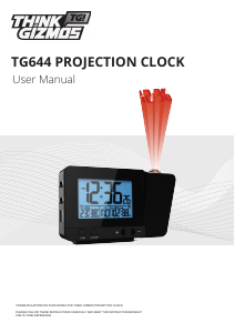 Bruksanvisning ThinkGizmos TG644 Klockradio