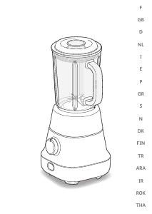 Manual Tefal BL522D61 Blender