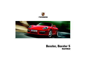 Bruksanvisning Porsche Boxter (2009)