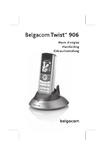 Handleiding Belgacom Twist 906 Draadloze telefoon