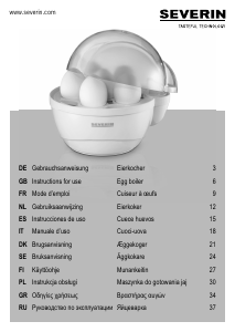 Bedienungsanleitung Severin EK 3056 Eierkocher