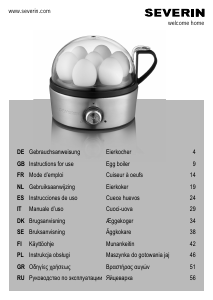 Manual Severin EK 3127 Egg Cooker