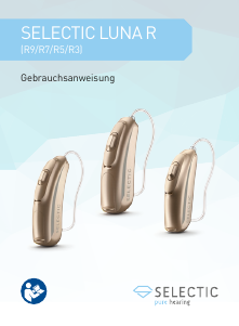 Bedienungsanleitung Selectic Lunar R3 Hörgerät