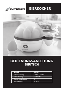 Bedienungsanleitung Superior JA 301 Eierkocher
