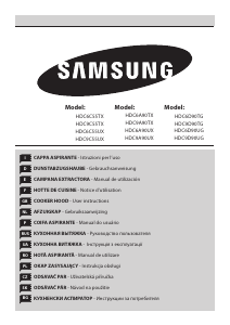Manual de uso Samsung HDC6D90TG Campana extractora