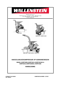 Handleiding Wallenstein BXMT4238 Hakselaar