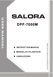 Handleiding Salora DPF-7000M Digitale fotolijst
