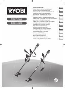 Bruksanvisning Ryobi RBC36X26B Grästrimmer