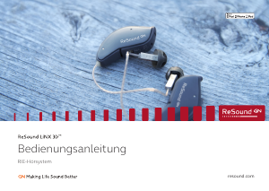 Bedienungsanleitung ReSound LiNX 3D Hörgerät