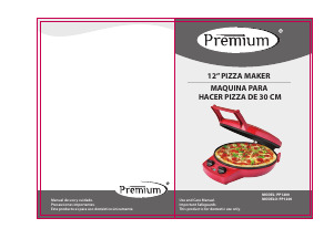 Manual Premium PP1200 Pizza Maker
