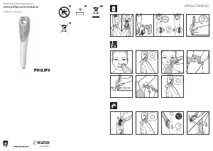 Kullanım kılavuzu Philips HP6565 Satinelle Epilatör