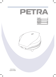 Manual Petra 132510 Cupcake Maker