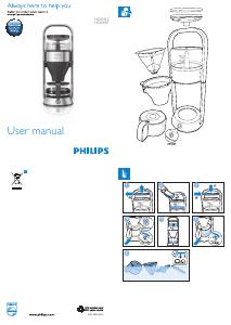 Manual Philips HD5407 Coffee Machine