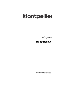 Manual Montpellier MLM308BG Refrigerator