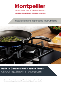 Manual Montpellier CER30T15 Hob