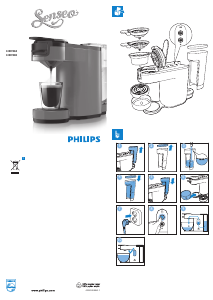 Bedienungsanleitung Philips HD7884 Senseo Kaffeemaschine