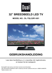 Handleiding Dual DL-TQL32R1-001 LED televisie